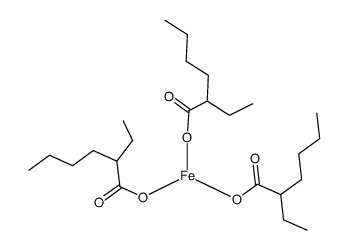 Iron(III) 2-ethylhexanoate Structure