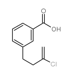 3-(3-CHLORO-3-BUTENYL)BENZOIC ACID structure