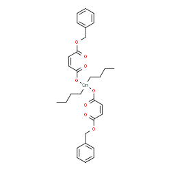 benzyl (Z,Z)-8,8-dibutyl-3,6,10-trioxo-1-phenyl-2,7,9-trioxa-8-stannatrideca-4,11-dien-13-oate structure