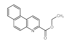 ethyl benzo[f]quinoline-3-carboxylate结构式