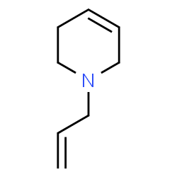 Pyridine, 1,2,3,6-tetrahydro-1-(2-propenyl)- (9CI) structure