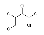 1,1,2,3,4-pentachlorobutane Structure