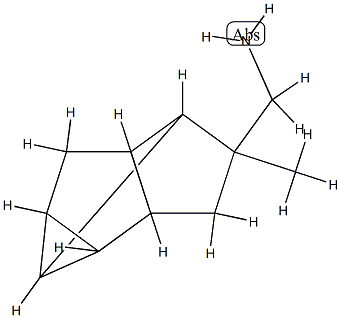 1,2,4-Methenopentalene-5-methanamine,octahydro-5-methyl-,(1-alpha-,2-alpha-,3a-bta-,4-alpha-,5-alpha-,6a-bta-,7R*)- (9CI)结构式