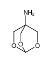 2,6,7-trioxa-bicyclo[2.2.2]octan-4-amine结构式