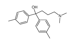 4-Dimethylamino-1,1-bis-p-tolyl-butanol-(1)结构式