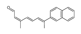 13-cis-naphthyl retinal Structure