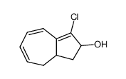 3-chloro-1,2,8,8a-tetrahydroazulen-2-ol Structure