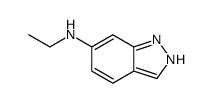 N-ethyl-1H-indazol-6-amine结构式