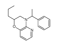 4-(1-phenylethyl)-2-propyl-2,3-dihydropyrido[3,2-b][1,4]oxazine结构式