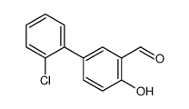 5-(2-chlorophenyl)-2-hydroxybenzaldehyde Structure