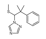 1-(2-methyl-1-methylsulfanyl-2-phenylpropyl)-1,2,4-triazole Structure