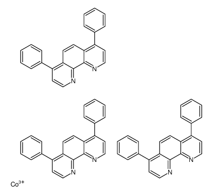 tris(diphenylphenanthroline)cobalt(III)结构式