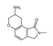 8-amino-2-methyl-3,7,8,9-tetrahydropyrano[2,3-g]isoindol-1-one Structure