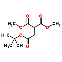 叔丁氧羰甲基丙二酸二甲酯结构式