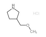 3-Methoxymethyl-pyrrolidine Structure