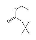 Ethyl 2,2-dimethylcyclopropanecarboxylate Structure