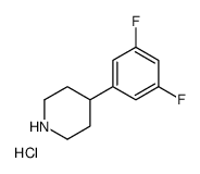 4-(3,5-DIFLUOROPHENYL)PIPERIDINE HYDROCHLORIDE picture