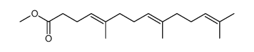 4,8,12-Tetradecatrienoic acid, 5,9,13-trimethyl-, methyl ester, (4E,8E)- picture