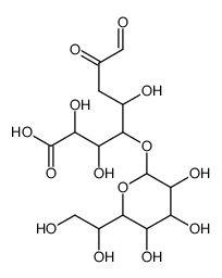 heptosyl-2-keto-3-deoxyoctonate Structure