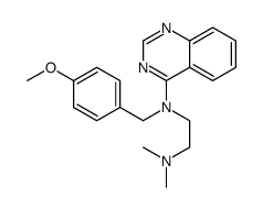 N'-[(4-methoxyphenyl)methyl]-N,N-dimethyl-N'-quinazolin-4-ylethane-1,2-diamine Structure