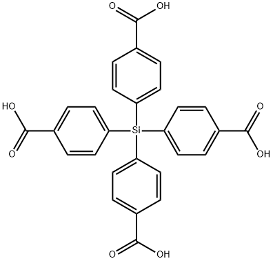 tetrakis(4-carboxyphenyl)silane structure