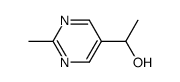 1-(2-methylpyrimidin-5-yl)ethanol Structure