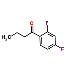 1-(2,4-Difluorophenyl)-1-butanone结构式