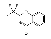 2-(trifluoromethyl)-2,3-dihydro-1,3-benzoxazin-4-one结构式