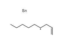 trimethyl(non-1-en-4-yl)stannane Structure