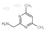 (4,6-dimethylpyrimidin-2-yl)methanamine,dihydrochloride picture