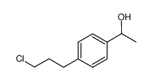 1-(4-(3-chloropropyl)phenyl)ethan-1-ol Structure