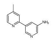 4-Methyl-2,3'-bipyridin-5'-amine structure