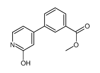 methyl 3-(2-oxo-1H-pyridin-4-yl)benzoate Structure