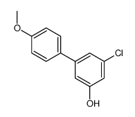 3-chloro-5-(4-methoxyphenyl)phenol结构式