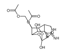 [(2S,3R,4S,11S,12R)-2-(acetyloxy)-7-amino-4,12-dihydroxy-10,13,15-trioxa-6,8-diazapentacyclo[7.4.1.13,12.05,11.05,14]pentadec-7-en-2-yl]methyl acetate (non-preferred name) Structure