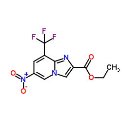 6-Nitro-8-trifluoromethyl-imidazo[1,2-a]pyridine-2-carboxylic acid ethyl ester picture