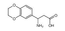 3-氨基-3-(2,3-二氢苯并[1,4]-6-二氧基)-丙酸图片