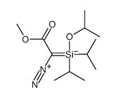 2-diazonio-2-[di(propan-2-yl)-propan-2-yloxysilyl]-1-methoxyethenolate Structure