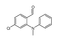 4-chloro-2-(methyl(phenyl)amino)benzaldehyde Structure