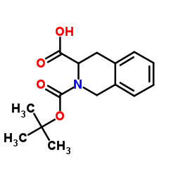 2-(TERT-BUTOXYCARBONYL)-1,2,3,4-TETRAHYDROISOQUINOLINE-3-CARBOXYLIC ACID picture