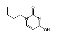 1-butyl-5-methylpyrimidine-2,4-dione结构式