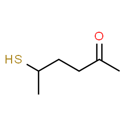 2-Hexanone, 5-mercapto- (9CI)结构式