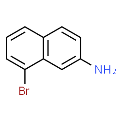 8-Bromonaphthalen-2-amine structure