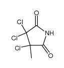 3-methyl-3,4,4-trichloro-2,5-pyrrolidinedione结构式