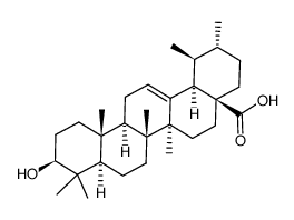 Ursolic acid Structure