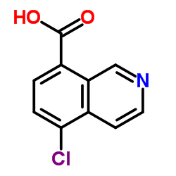 5-chloroisoquinoline-8-carboxylic acid Structure