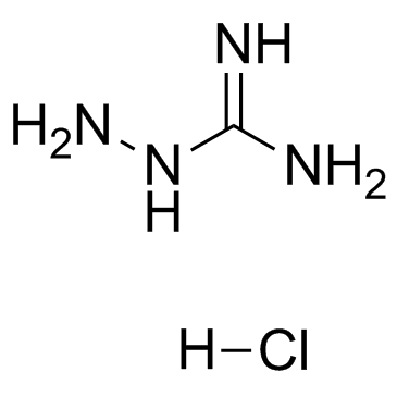 Aminoguanidine hydrochloride Structure