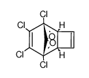 endo-cis-1,6,7,8-Tetrachlor-9,9-dimethoxy-Δ3,7-tricyclo(4.2.1.02,5)nonadien Structure