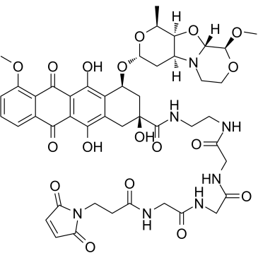 Mal-C2-Gly3-EDA-PNU-159682结构式