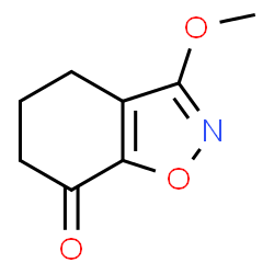 1,2-Benzisoxazol-7(4H)-one,5,6-dihydro-3-methoxy-(9CI) structure